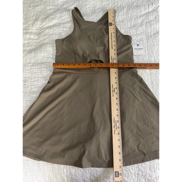 Arizona truffle Womens Sleeveless Active Tennis Dress Juniors Sz L NWT - Picture 3 of 6